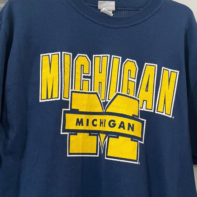 1990’s Michigan Wolverines Jersey Style Tee