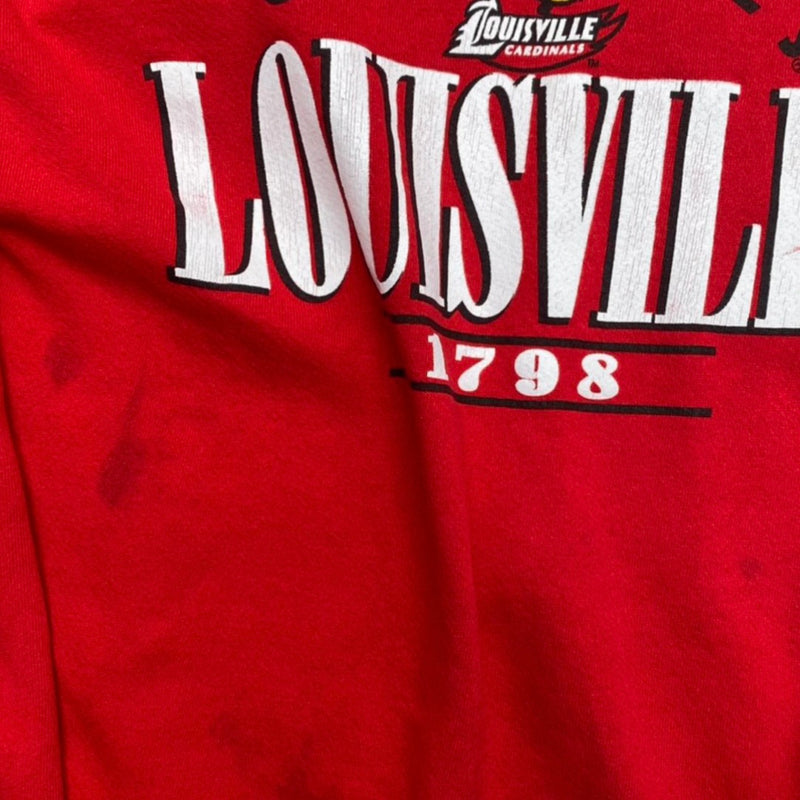 Louisville Cardinals Vintage Crewneck