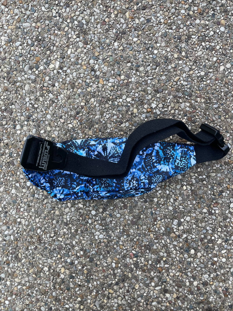 Rapp Goods Embroidered Fanny Pack Blue