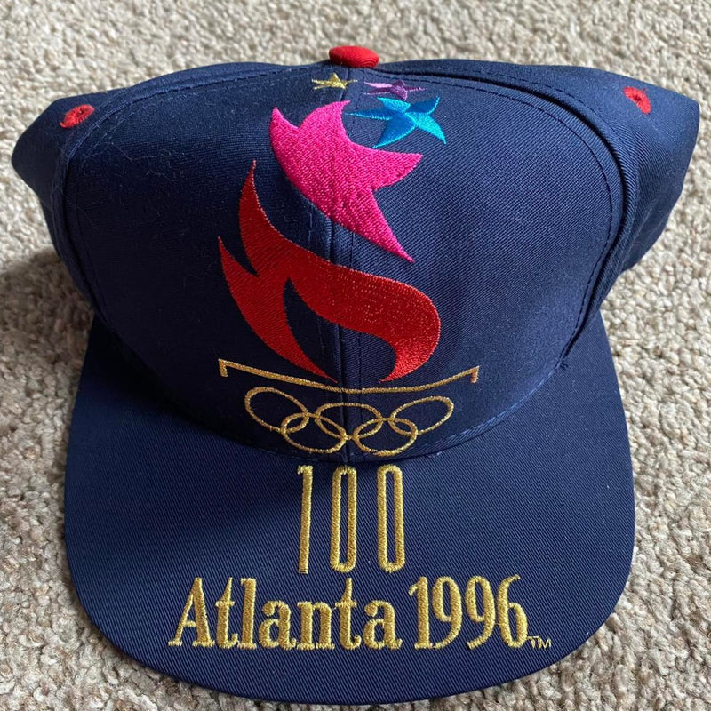 1996 Atlanta Olympics Logo 7 Snapback