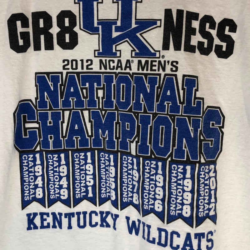 2012 Kentucky Wildcats NCAA Champs Tee