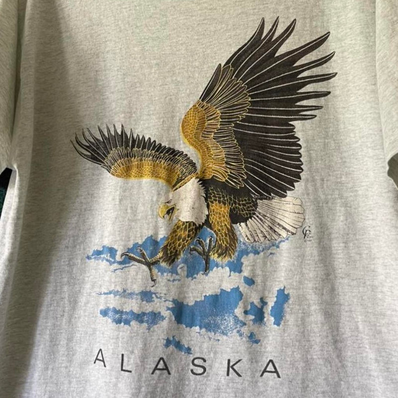 Alaska Nature Vintage Eagle Tee