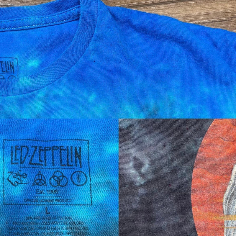 Led Zeppelin Tie Dye Graphic Tee
