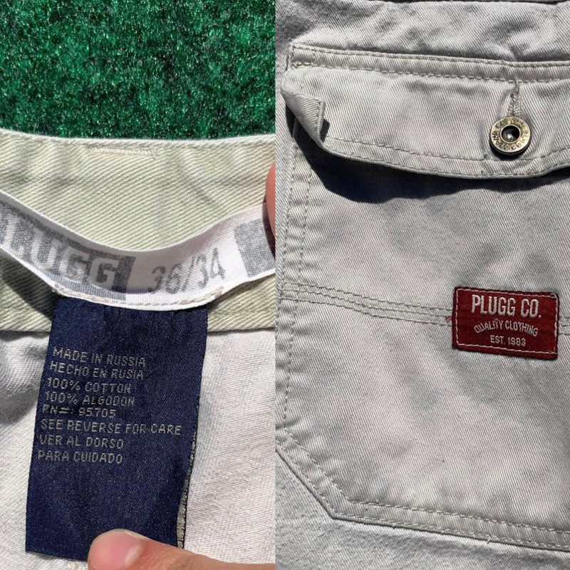 Plugg Co. Colored Carpenter Work Pants