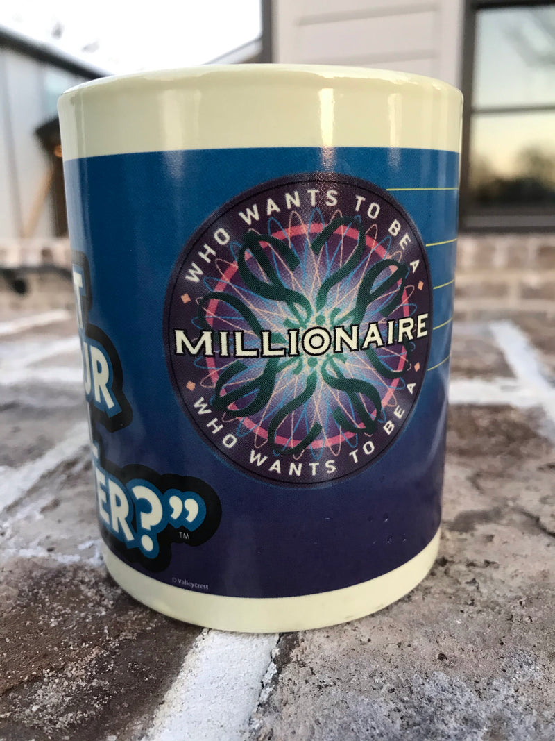 Who Wants To Be A Millionaire Vintage Mug