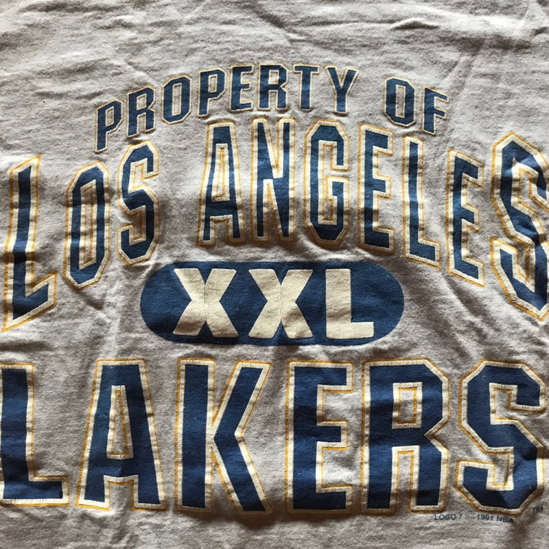 1991 Los Angeles Lakers Spellout Tee