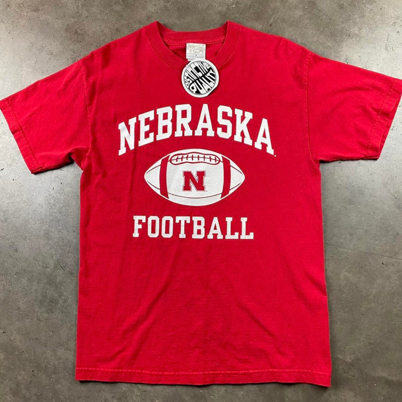 Nebraska Huskies Football Vintage Tee