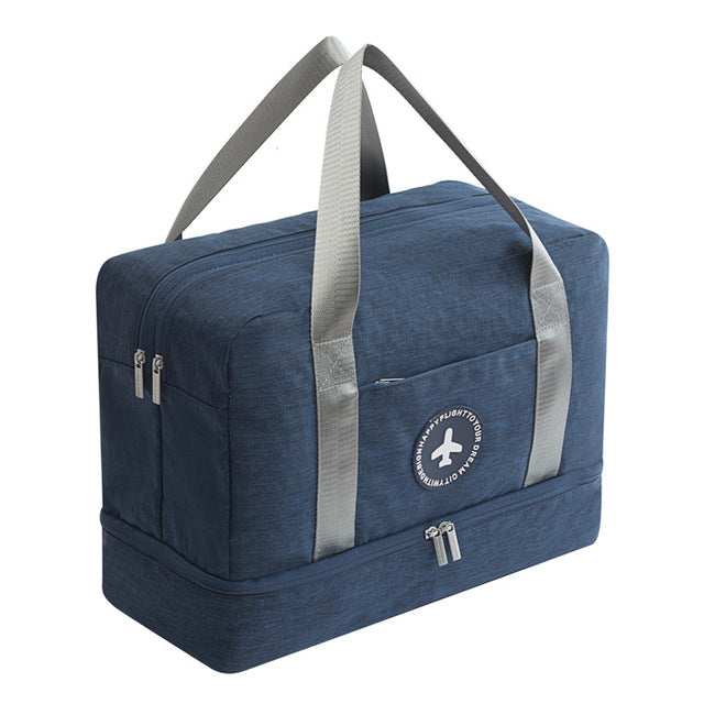 Water Resistant Bag with Shoe Compartment - rapp goods co